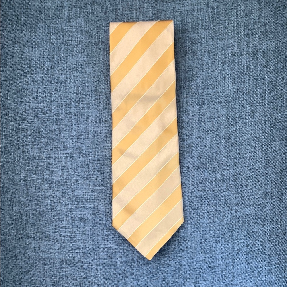 Banana Republic Gold Silk Tie